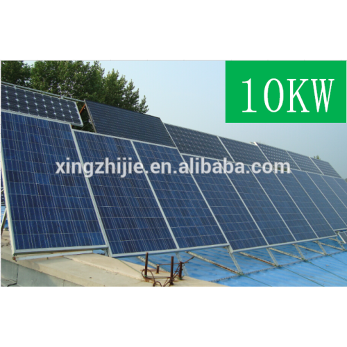 Professional design & low cost 10kw solar power system for home use